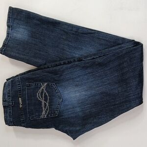 Cowgirl Tuff Forever Tuff #JFORTF Straight Blue Jeans Size W31 L37 Tall